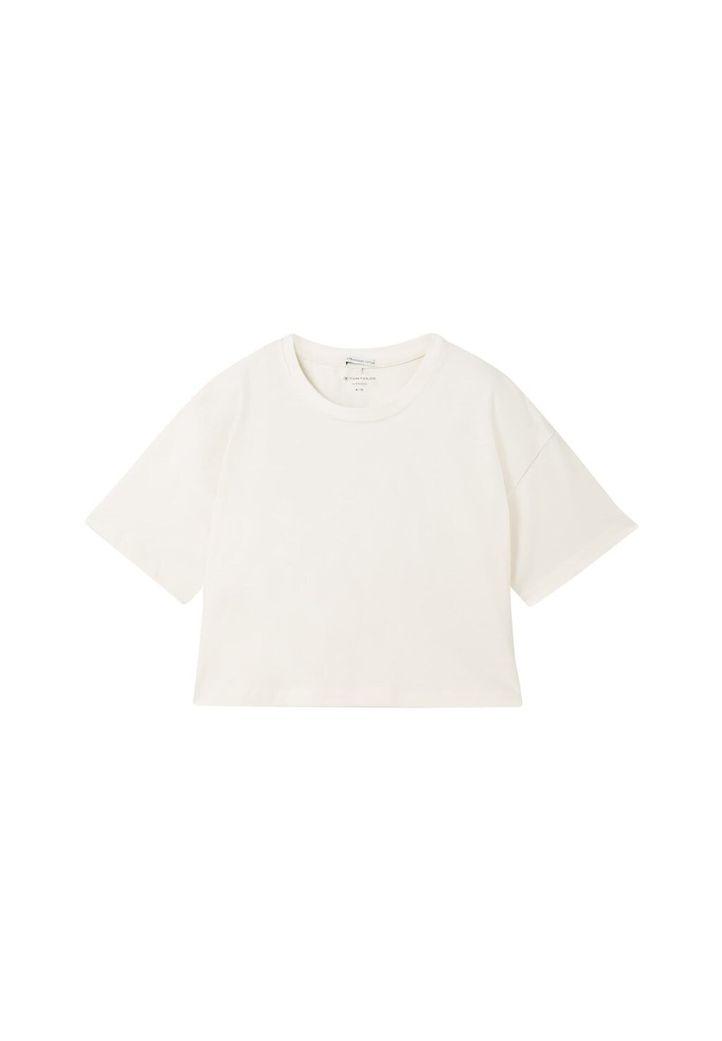 

Футболка CROPPED TOM TAILOR, белый