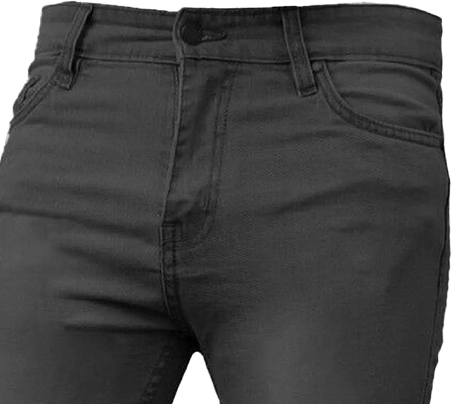Джинсы скинни Men's Slim Fit Stretch, Black — фото 2