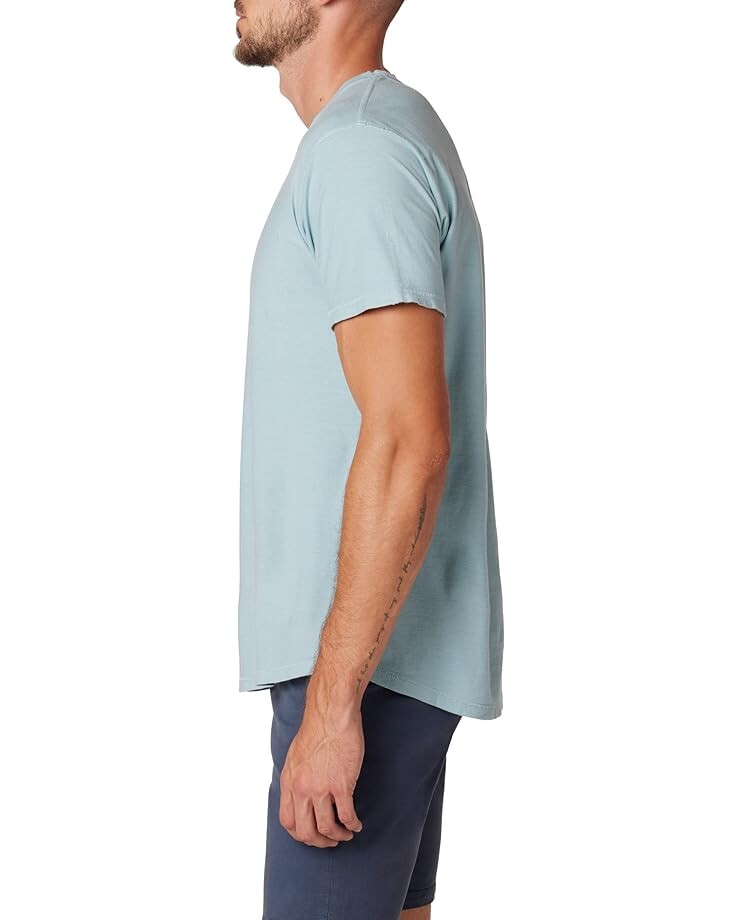 

Футболка Hudson Jeans Anderson Reversed Elonged Tee, цвет Ocean