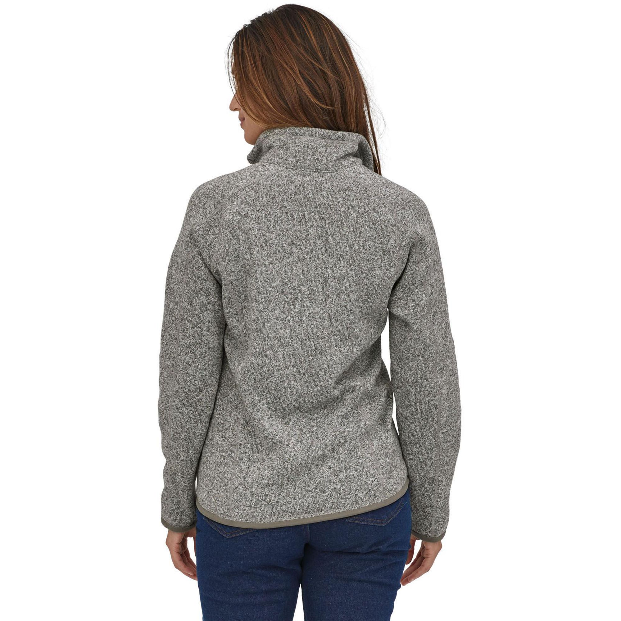 Женский флисовый свитер Better Sweater с молнией на четверть длины Patagonia, Birch White — фото 2