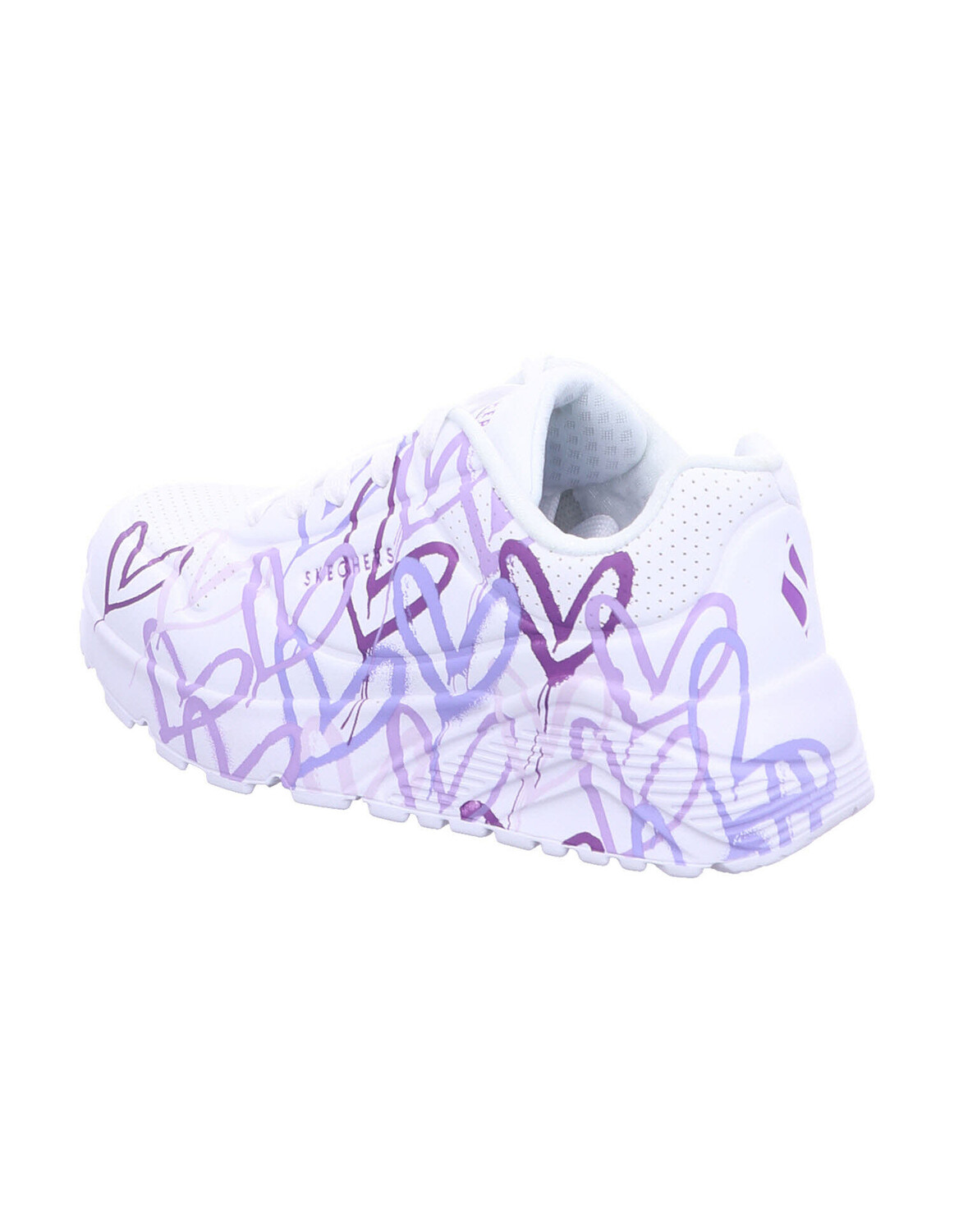 Низкие кроссовки Skechers UNO LITE SPREAD THE LOVE, белый — фото 2