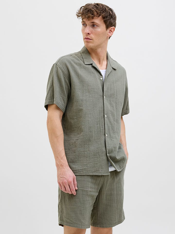

Рубашка Easter Jack & Jones, оливковый