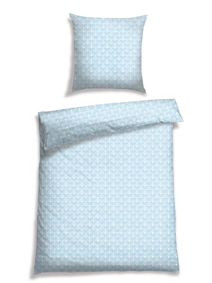 

Постельное белье Schiesser Renforcé Set Motifs, голубой