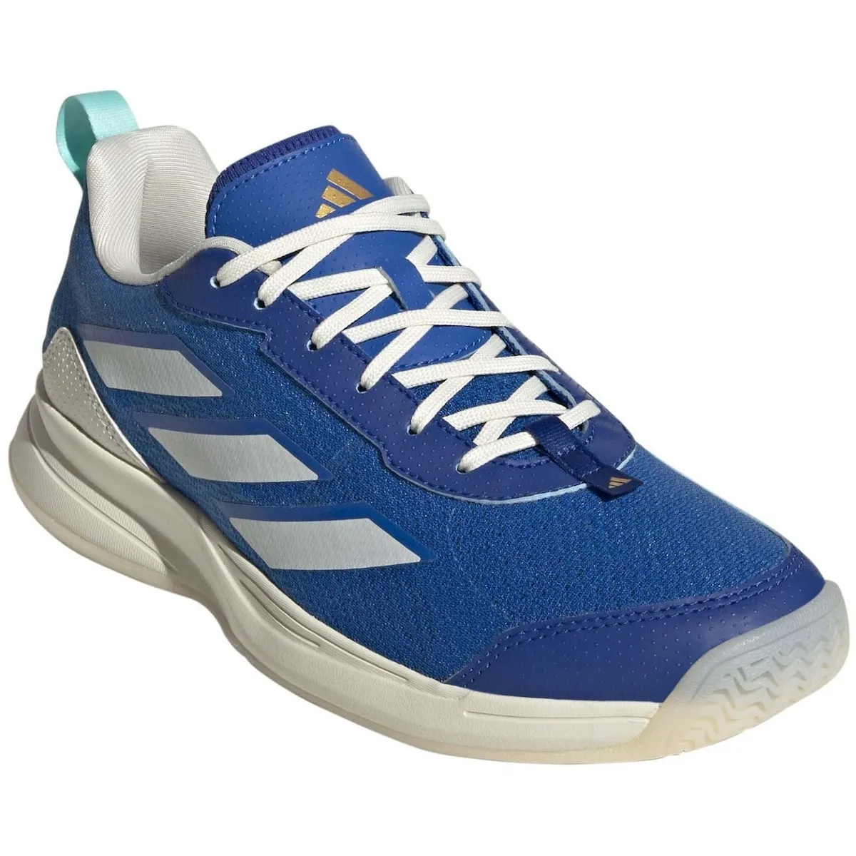 Женские теннисные кроссовки AVAFLASH Adidas, синий — фото 4