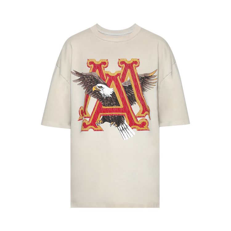 

Футболка Amiri Vintage MA Eagle Oversized T-Shirt 'Alabaster', белый