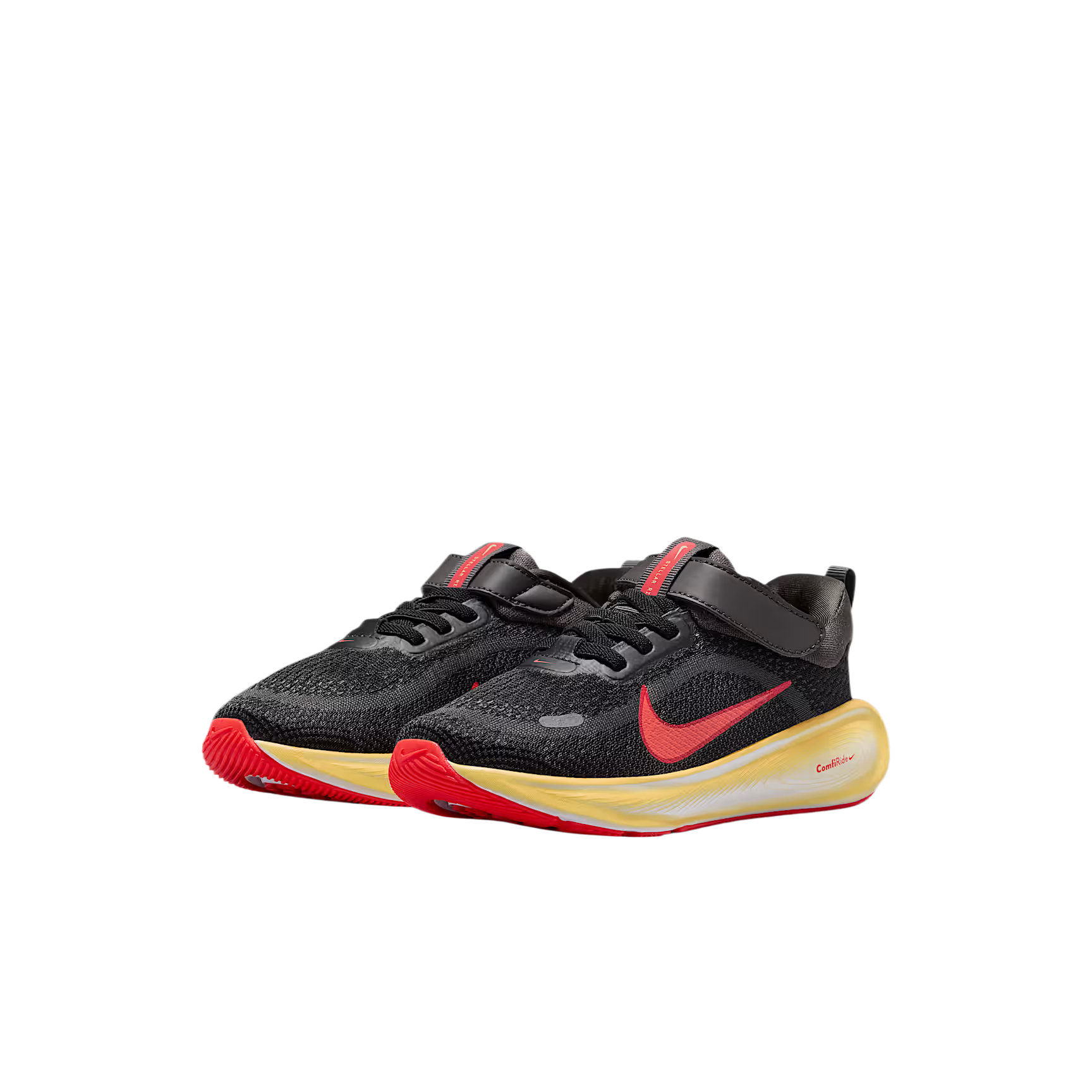 Дышащие кроссовки Rebound Support Low top для детей Nike, черный/medium серый/светло красный/bright темно красный — фото 4