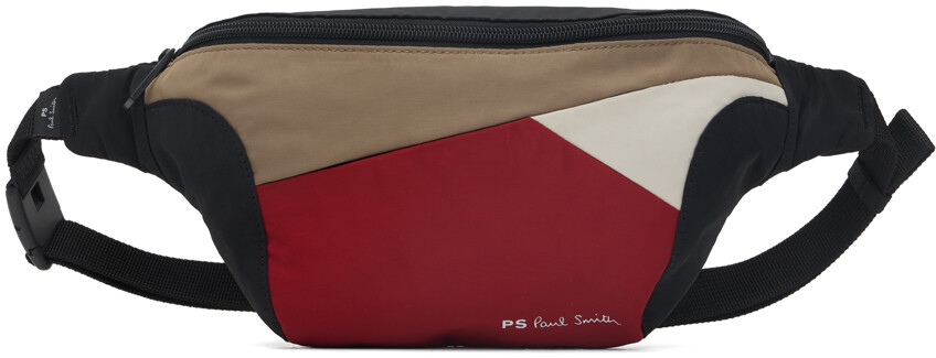 

Черная поясная сумка в стиле колор-блок PS by Paul Smith