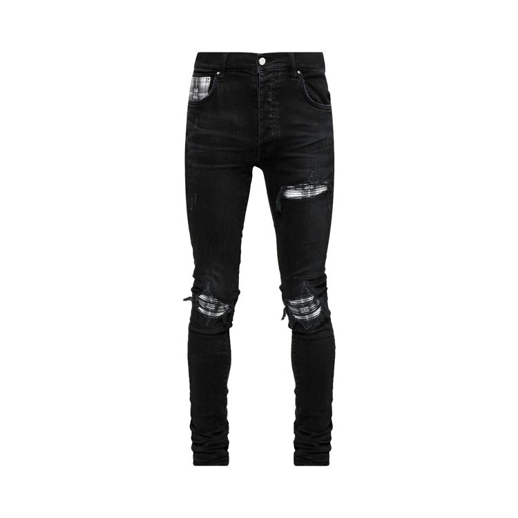 

Джинсы Amiri MA Quad Plaid MX1 Jean Vintage Black, черный