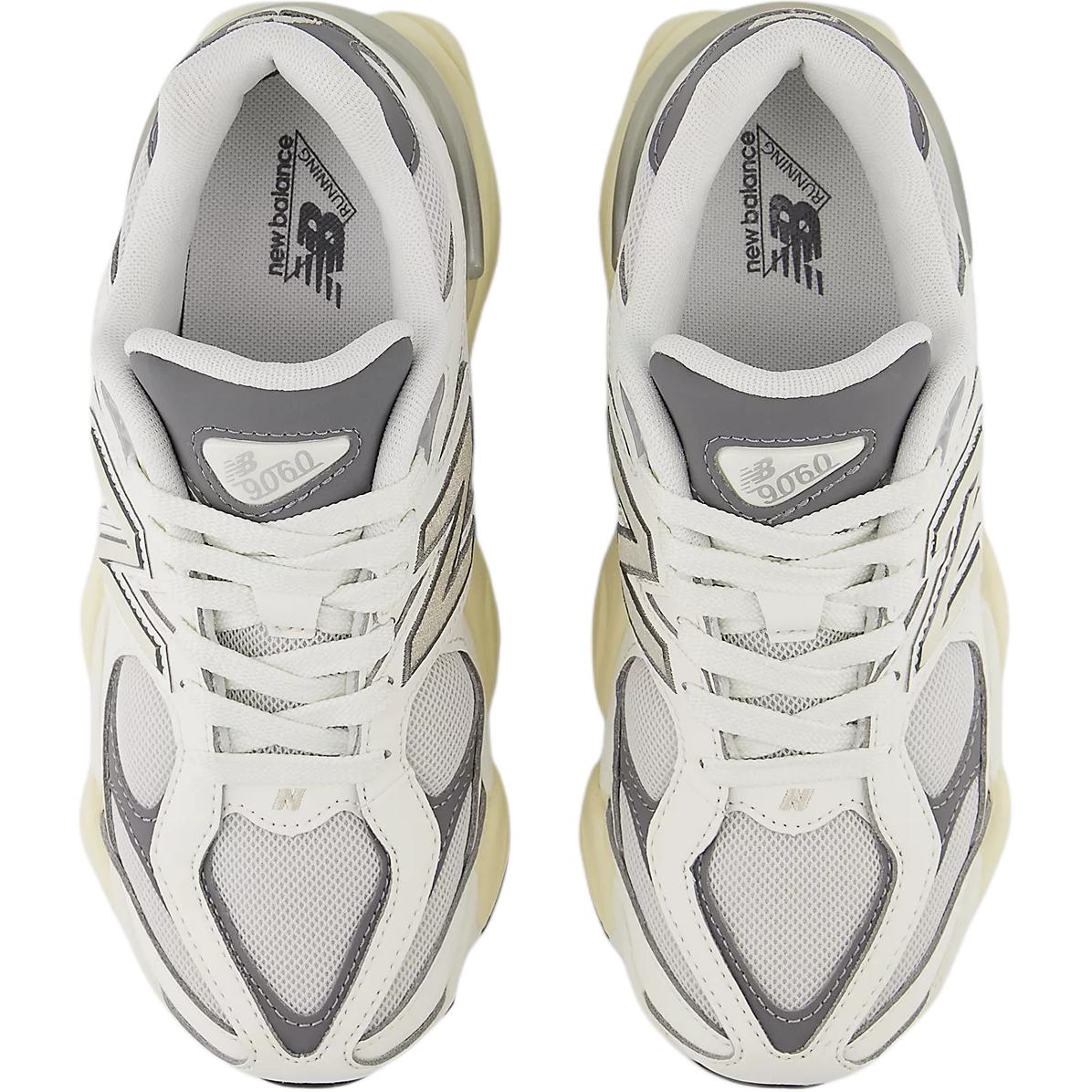 Кроссовки New Balance 9060 для детей и подростков, белый/серый — фото 4