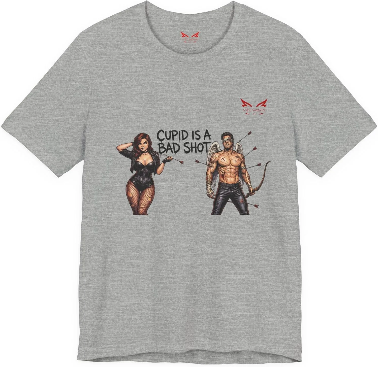 

Футболка Cupid is a Bad Shot 001