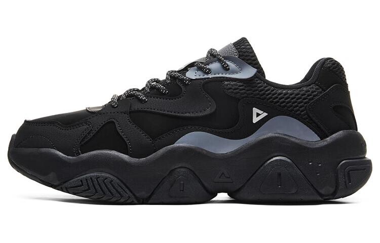 

Кроссовки PEAK Chunky Sneakers Men Low-top Black, черный