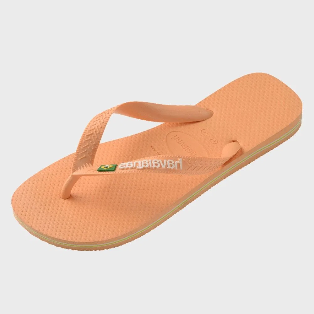 Мужские флип-флопы Brazil Logo персиковые от Havaianas