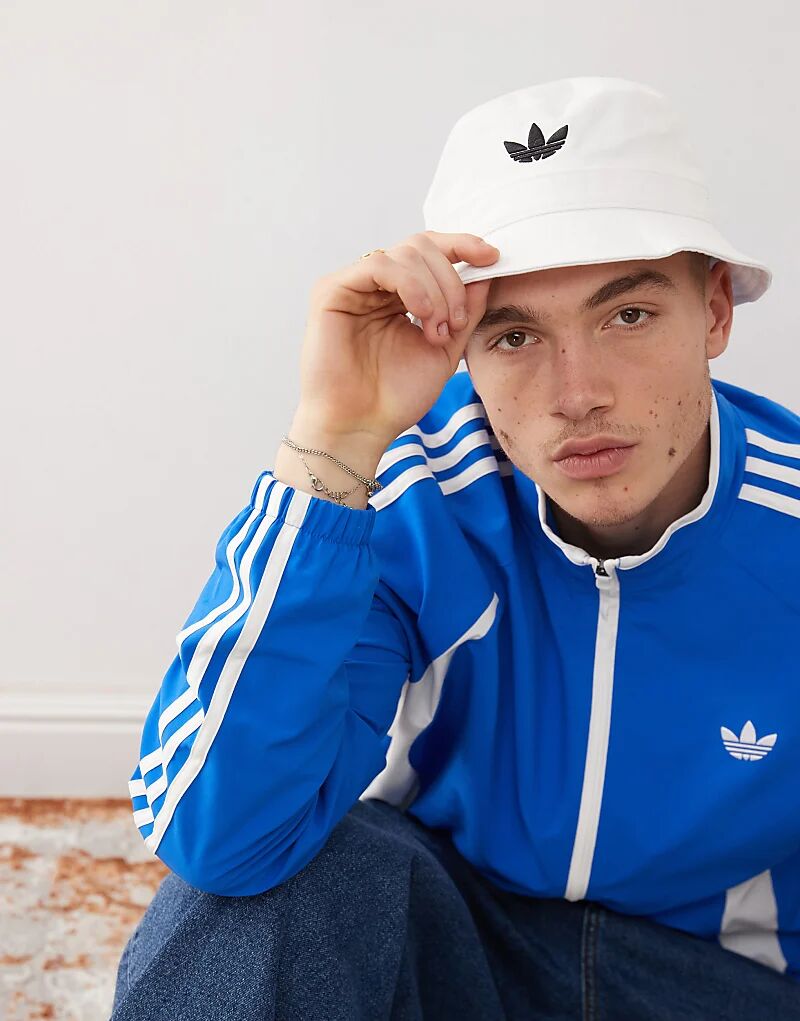 

Панама Adicolor Trefoil белого цвета adidas Originals