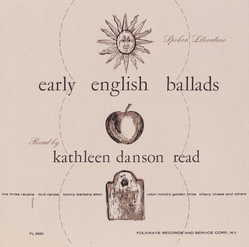 

CD диск Read, Kathleen Danson: Spoken Literature of Early English Ballads