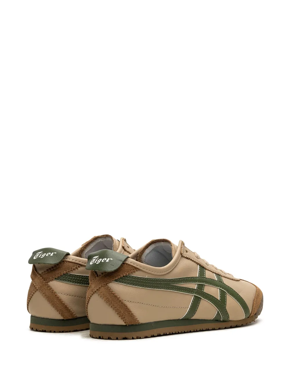 Кроссовки Mexico 66Щ Beige Grass Green Onitsuka Tiger, нейтральный — фото 3