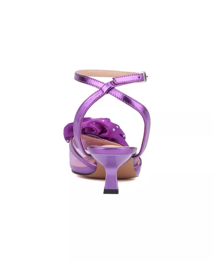 Женские туфли Violetta с ремешком на щиколотке New York & Company, фиолетовый — фото 2