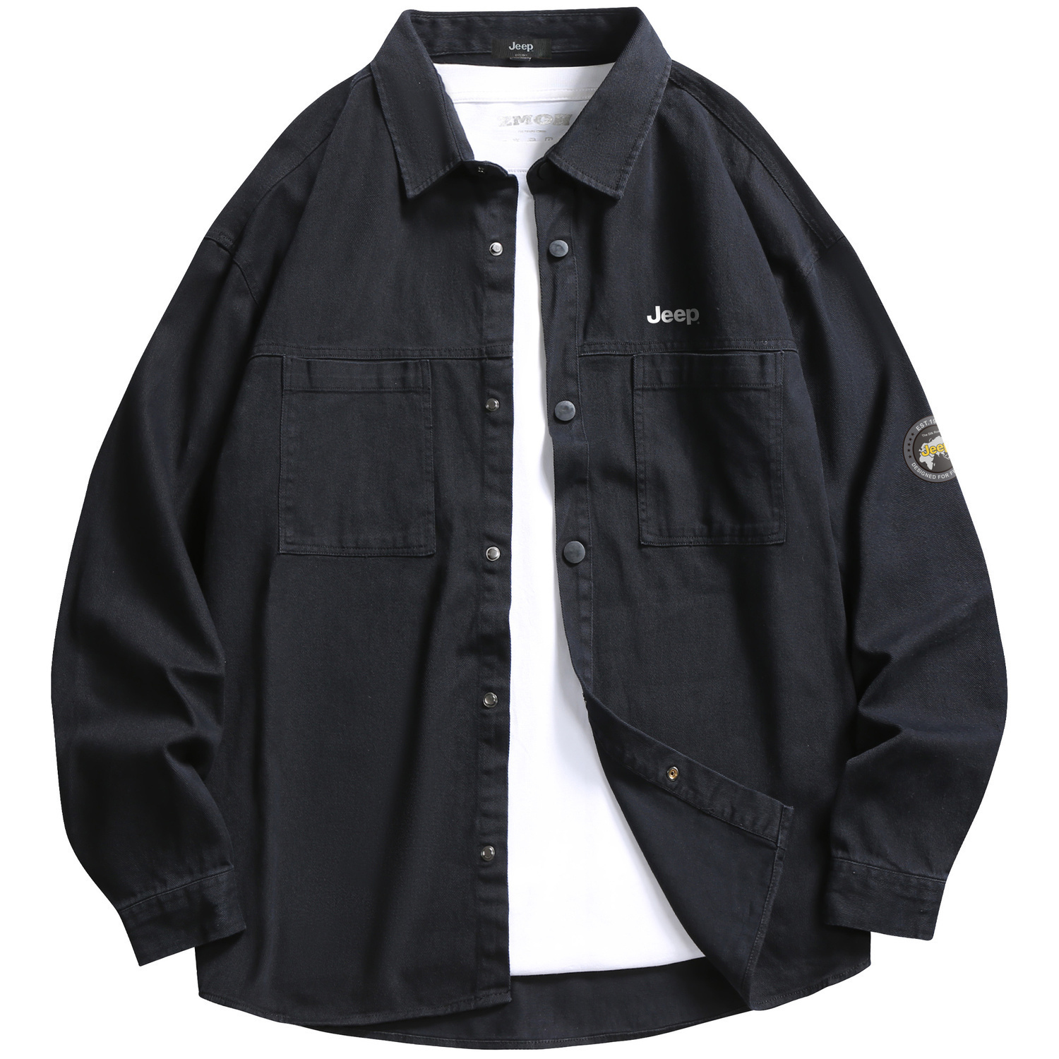 

Футболка унисекс Jeep, черная