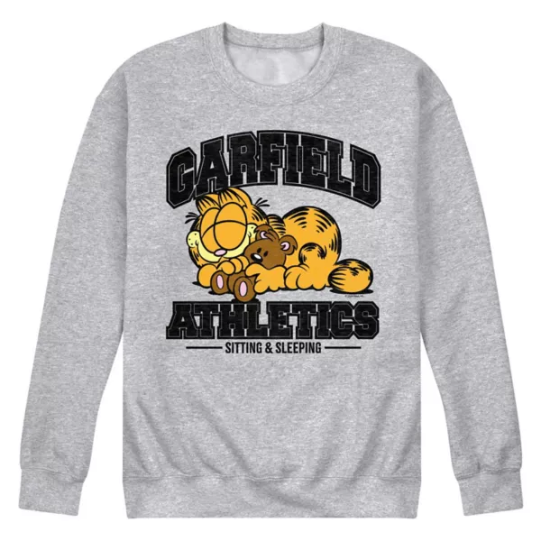 

Мужская флисовая толстовка Garfield Sleeping Athletics Licensed Character, серый