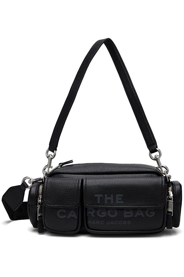 

Кожаная сумка cargo Marc Jacobs, черный