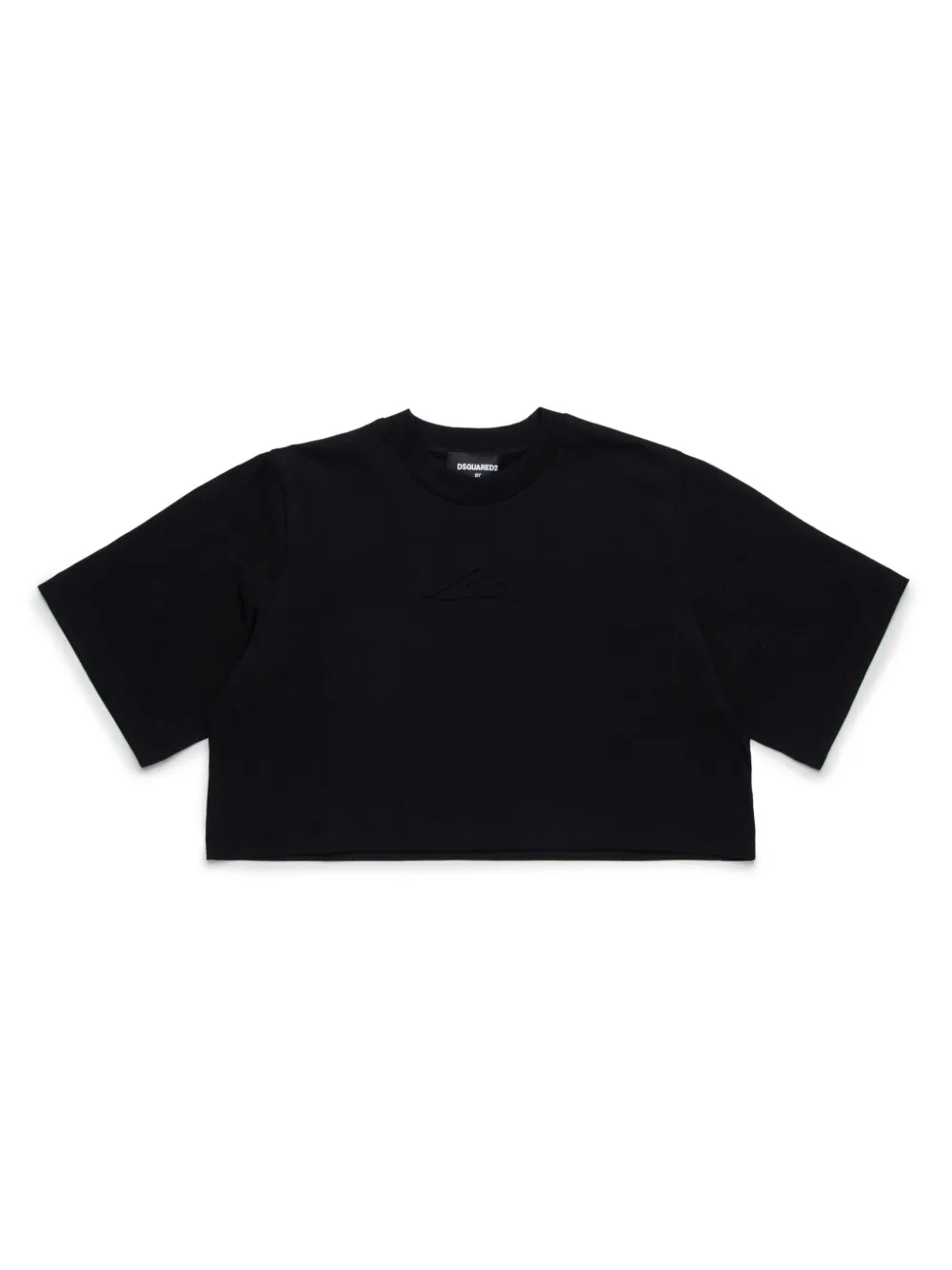 

Футболка с логотипом Icon DSQUARED2 KIDS, черный