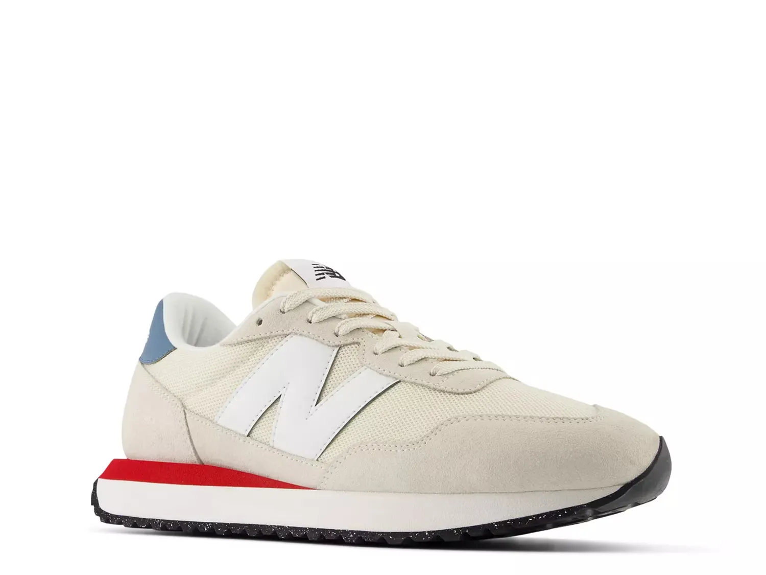 

Кроссовки 237 - мужские New Balance, Ivory/Blue/Red