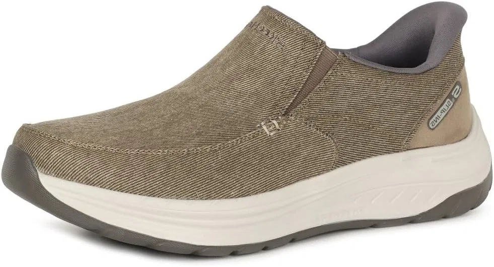 Лоферы Skechers с технологией Slip-Ins, Taupe