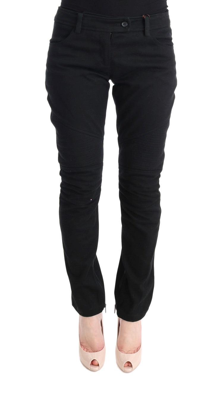 

Женские брюки Ermanno Scervino Chic Slim Fit, черный