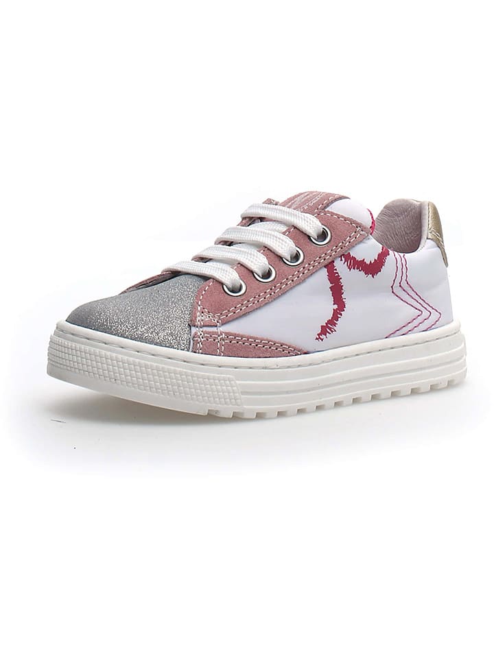 

Naturino Кожаные кроссовки «Dinghy» серого цвета