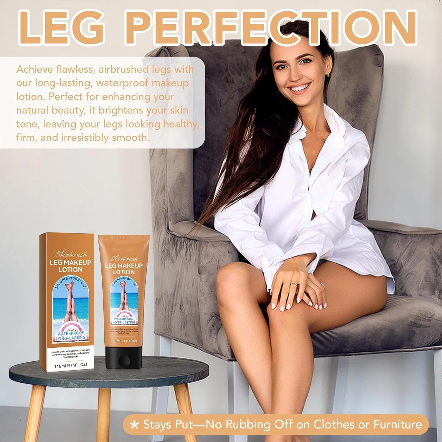 Водостойкий лосьон для тела Body Glow Lotion 118 мл Generisch, #3 — фото 2