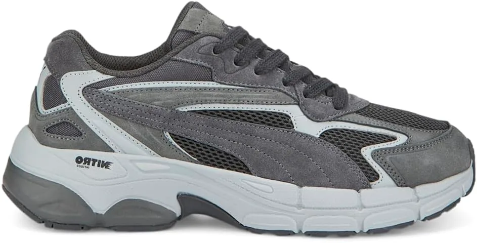 Мужские кроссовки PUMA Teveris Nitro - серые, повседневные, серый
