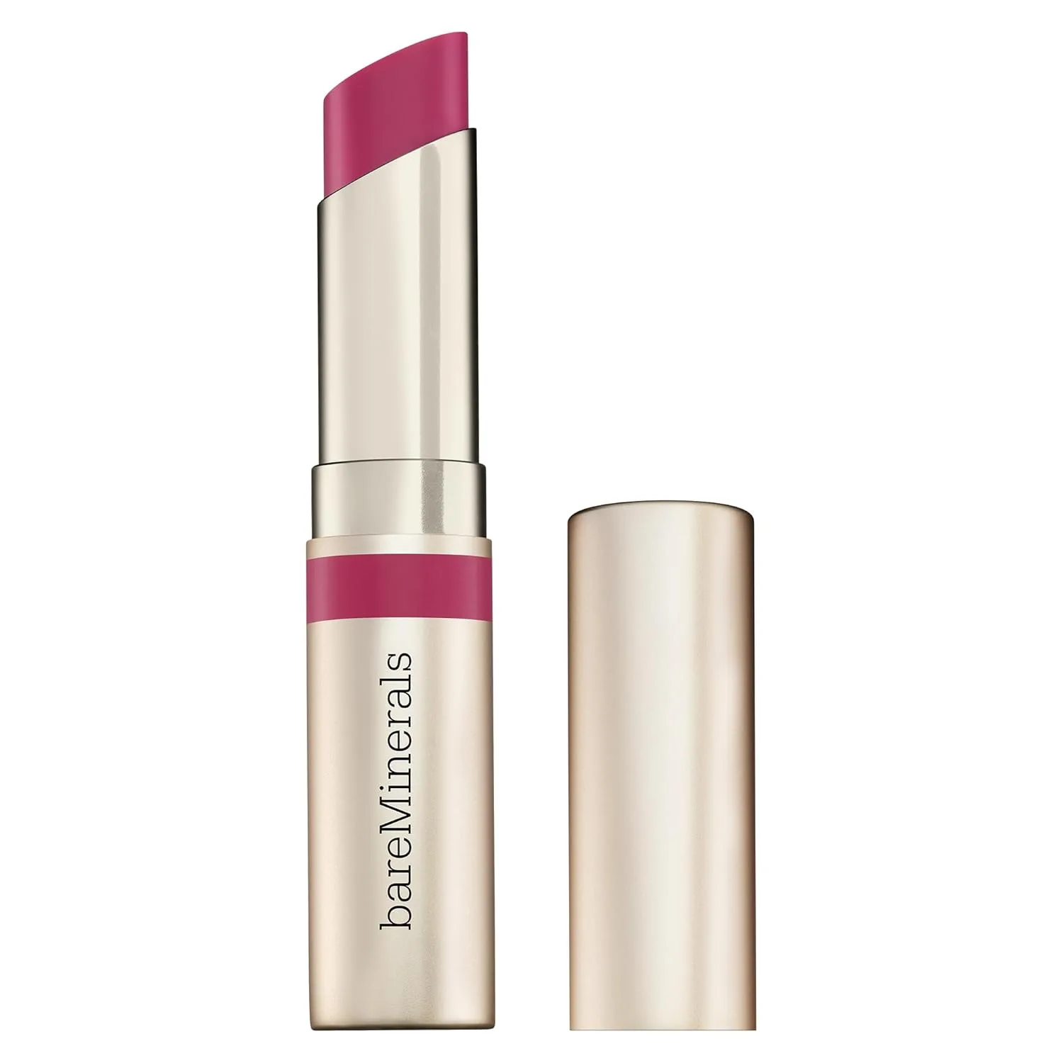 bareMinerals Dewy Lip Gloss-Balm, гибрид увлажняющего блеска и тонирующего бальзама для губ, сияющий финиш + 24-часовое увлажнение, для мягких и гладких губ, нелипкий, веганский продукт., Soul