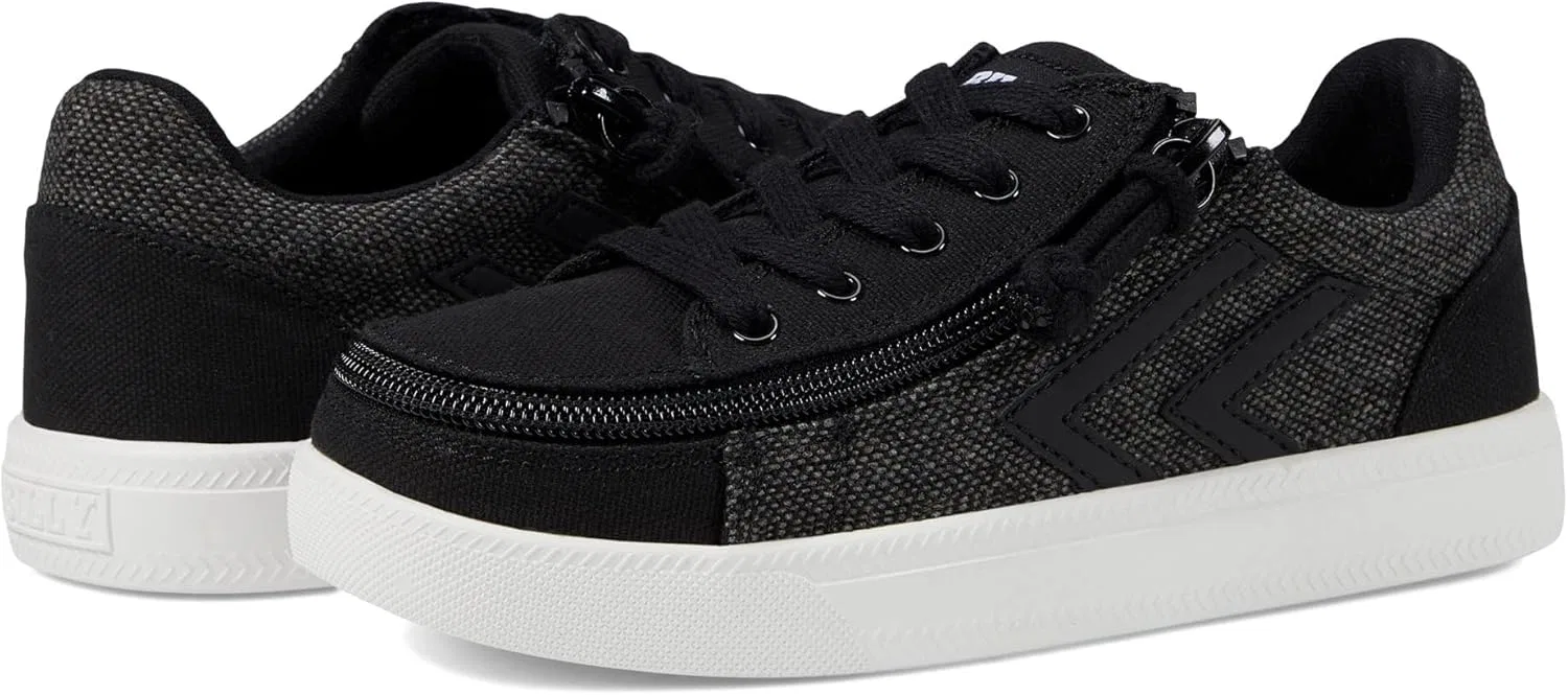 Мужские низкие кроссовки Billy Footwear Billy Cs Street Low Trainers, Black Grey Felt