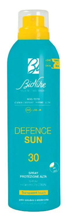 

Bionike Defense Sun Прозрачный спрей SPF 30 Dry Touch 200 мл