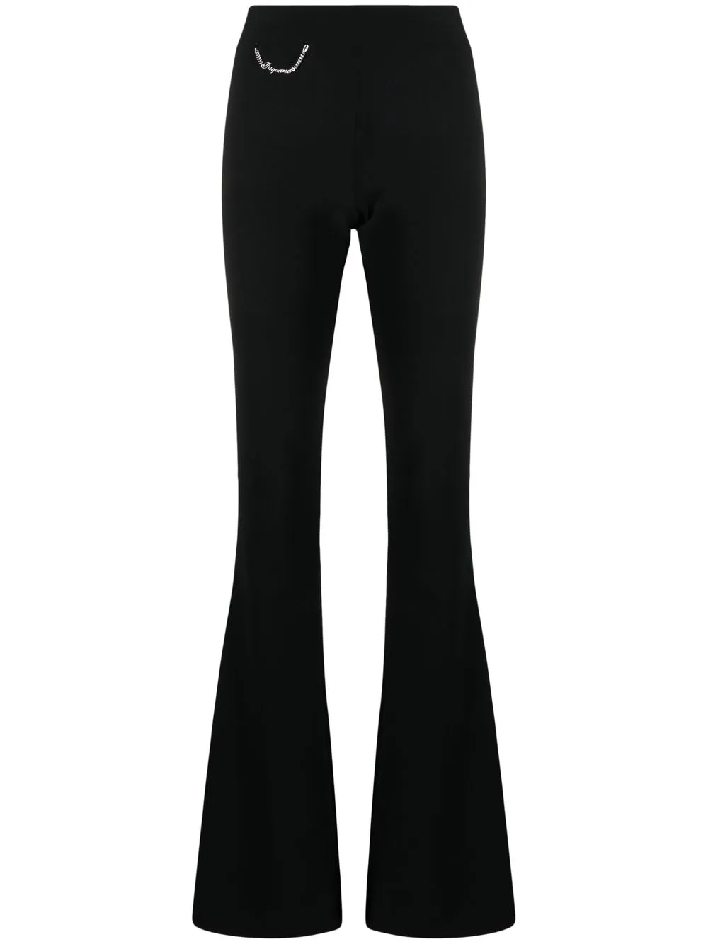 

Расклешенные брюки с логотипом DSQUARED2, черный