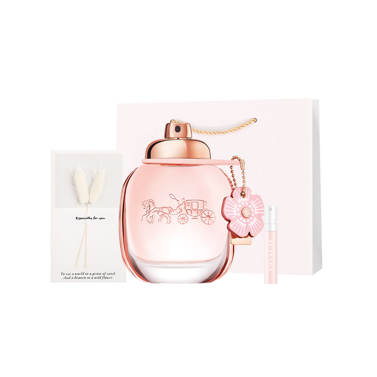 

Женские духи fleur de peau набор для покупок туалетная вода 30мл/50мл+2мл COACH