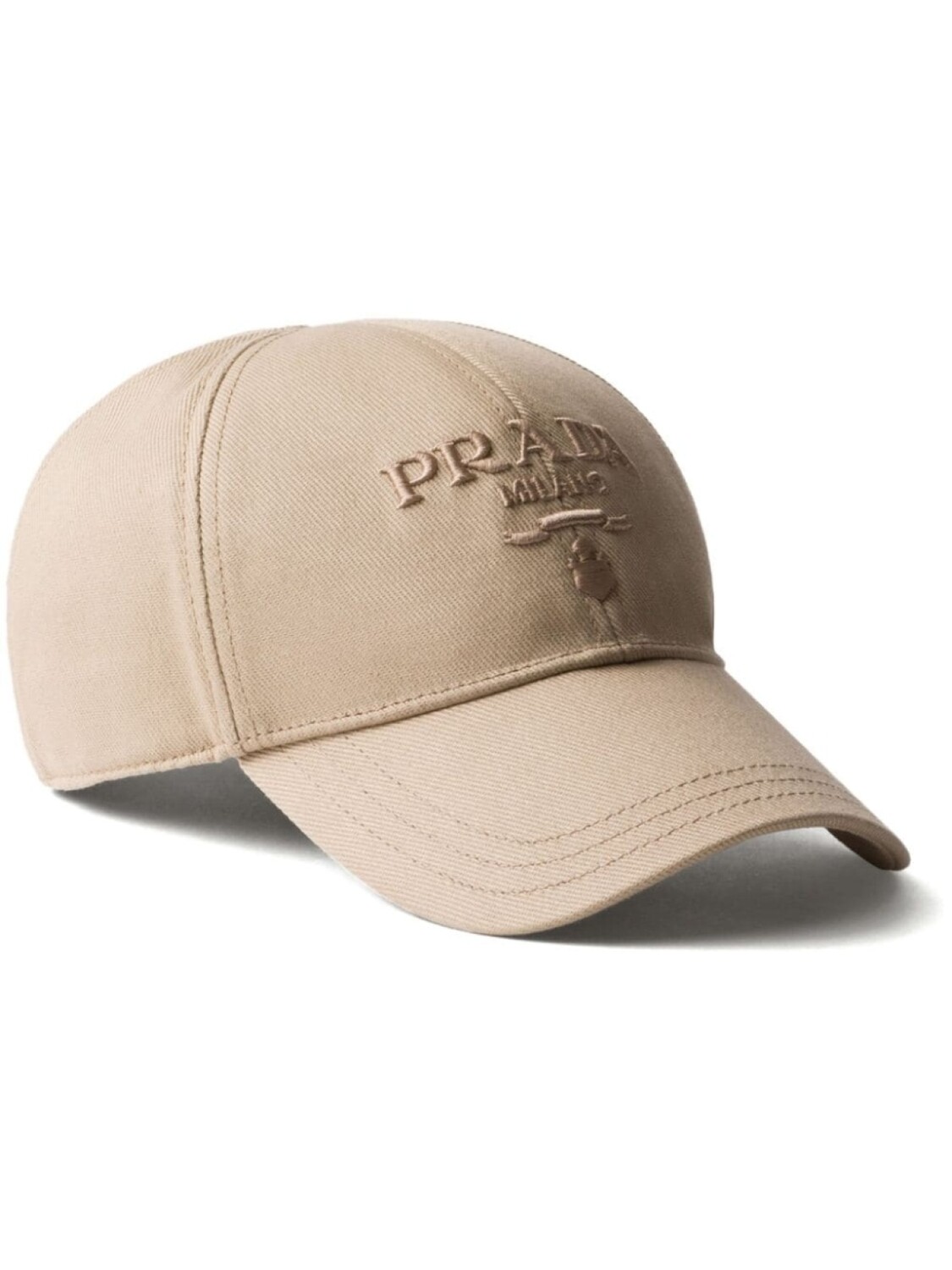 

Prada бейсболка Drill, нейтральный цвет