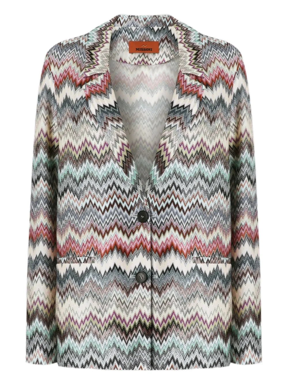 

Блейзер с шевронным узором Missoni, белый