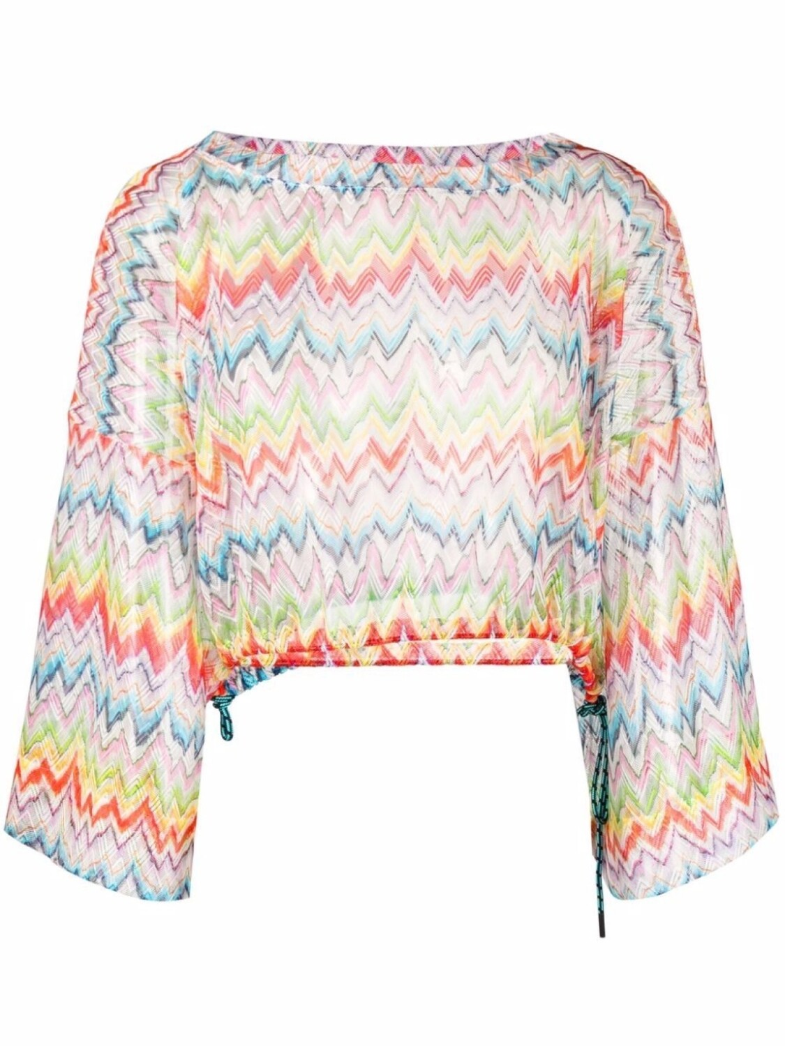 

Missoni Home укороченный топ с узором зигзаг, оранжевый