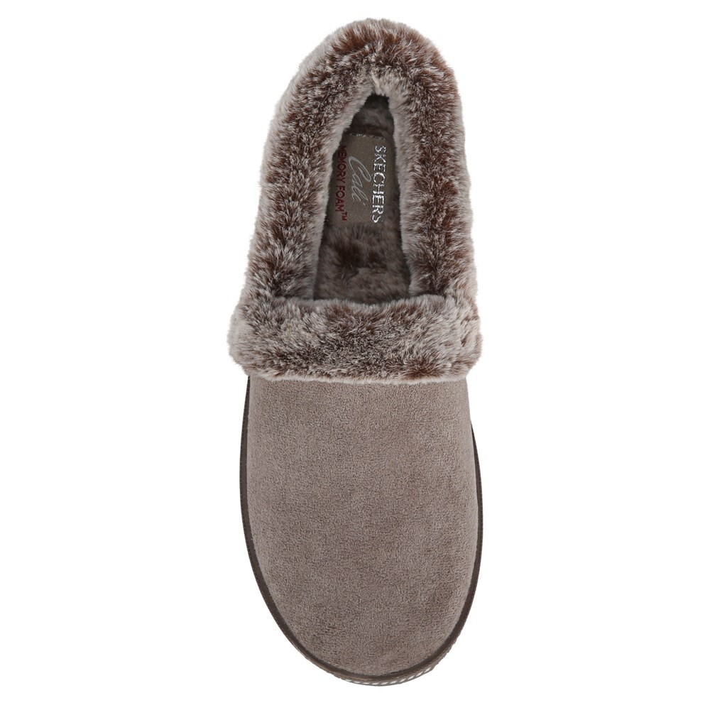 Женские уютные тапочки Campfire Team Toasty Skechers, коричневый — фото 3