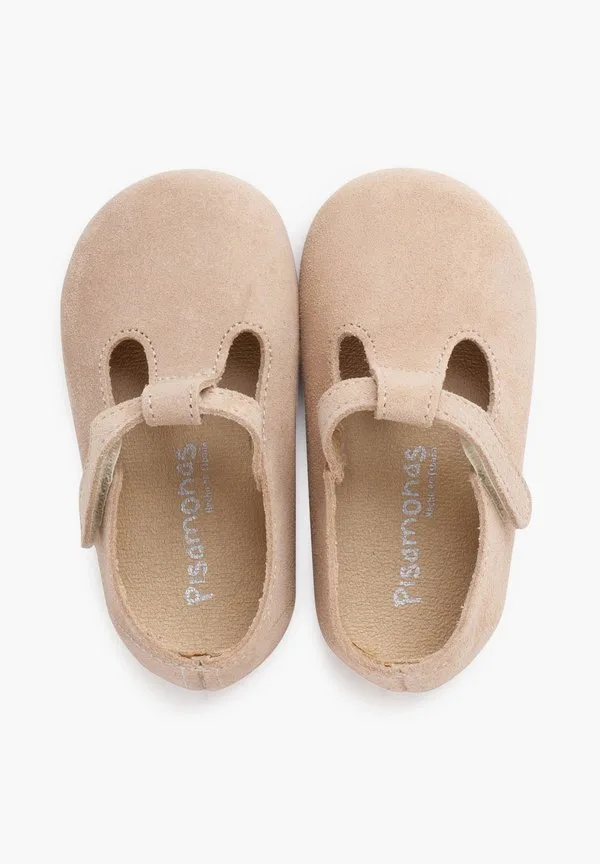 Pepitos босоножки serraje niños primeros pasos балетные туфли с ремешком на щиколотке Pisamonas, Beige — фото 3