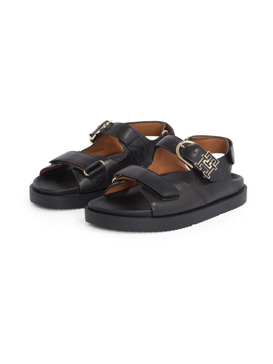 Сандалии TOMMY HILFIGER Sandals, черный — фото 3