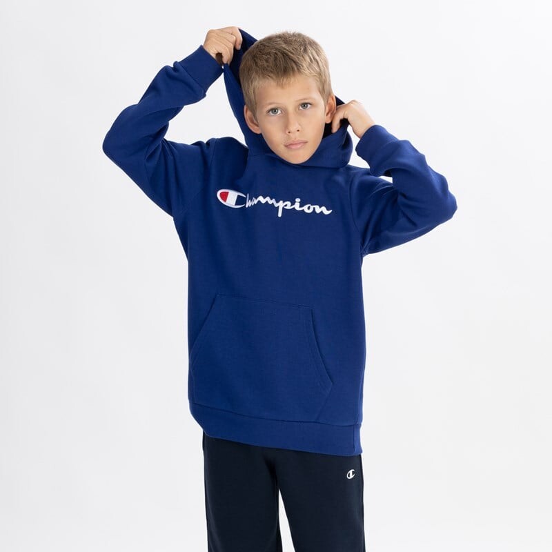 

Детский свитшот в американской классике Champion, синий