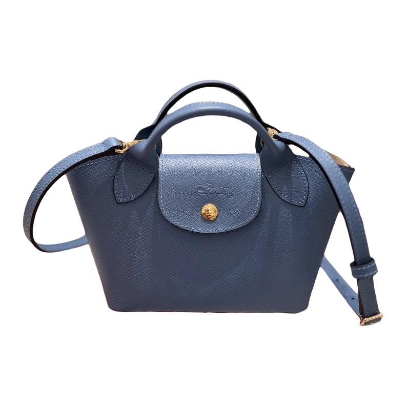 

LONGCHAMP Сумка мини из натуральной кожи Épure для женщин, цвет slate blue