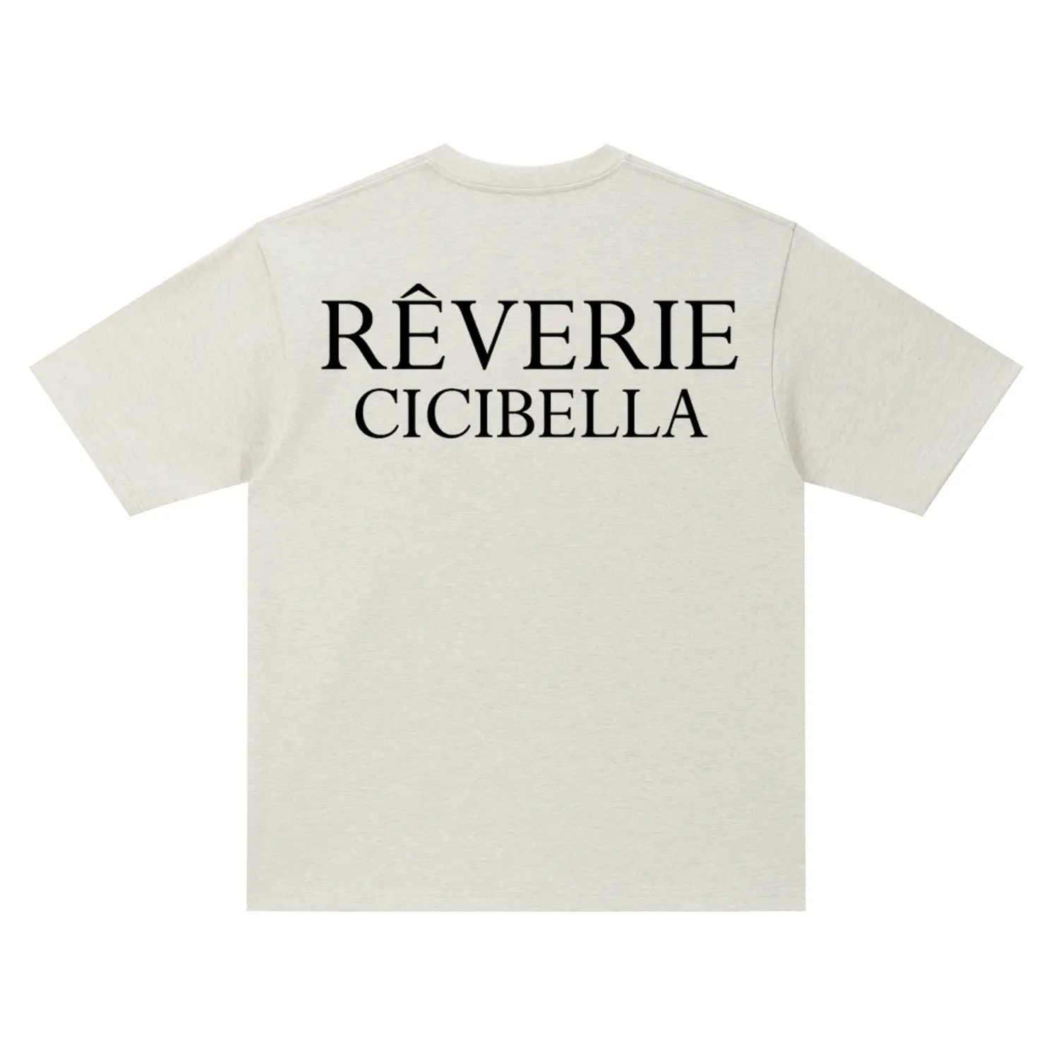 

Футболки унисекс с круглым вырезом, умеренно прямой крой Cicibella, oat серый