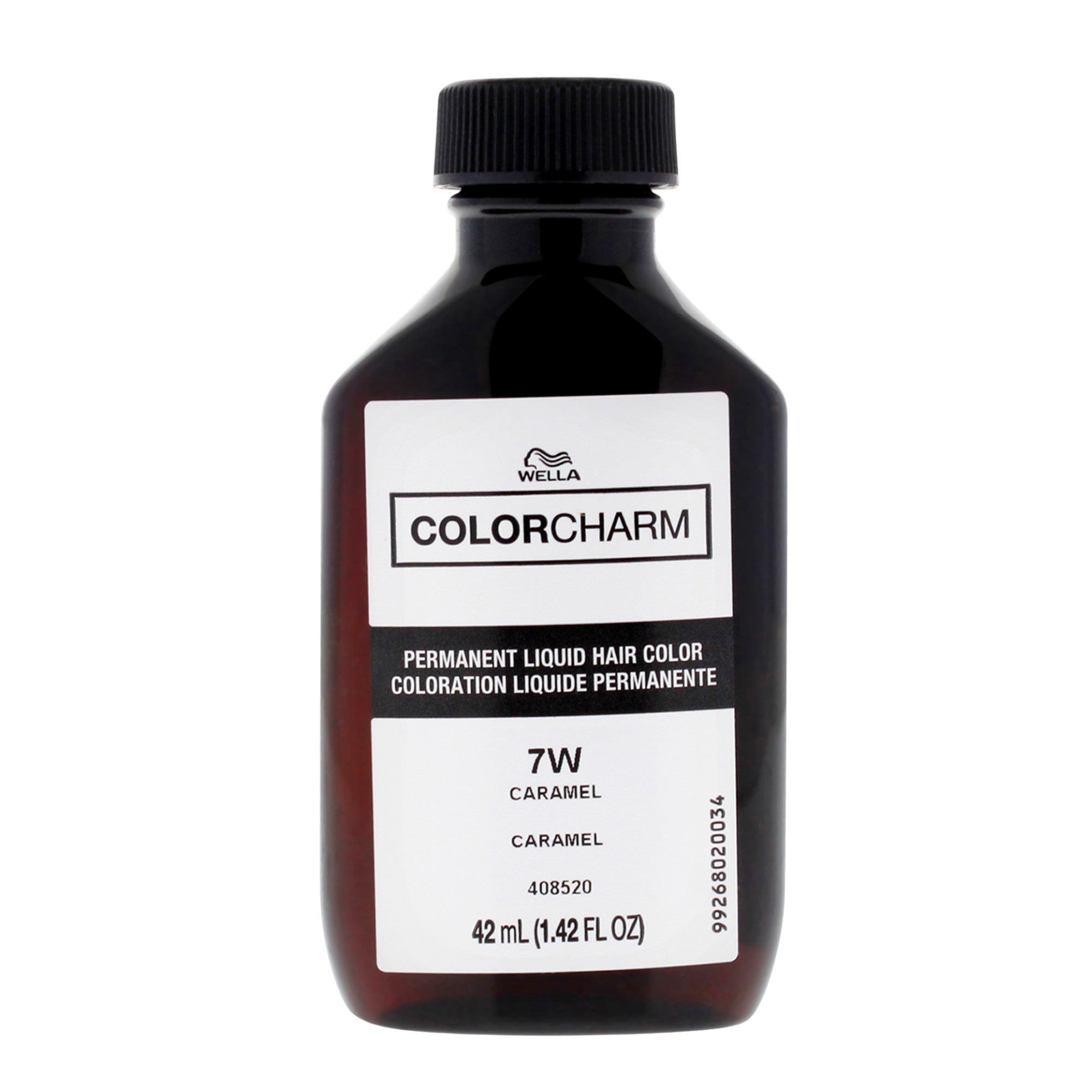 Стойкая жидкая краска для волос Color Charm - 7W Карамель от Wella, подходит для мужчин и женщин - 1,42 унции (42 г), прозрачный — фото 2