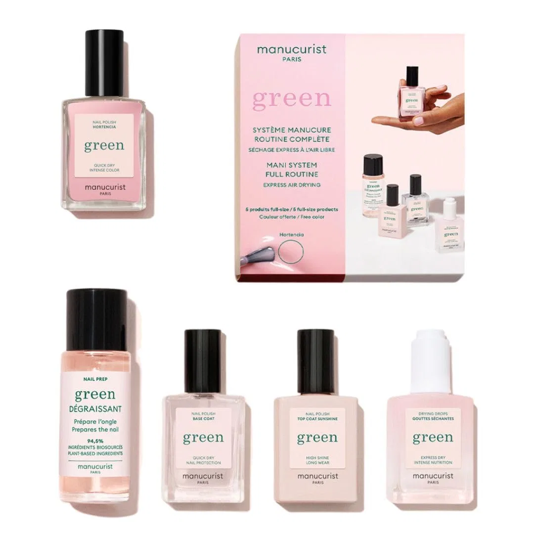 Набор для маникюра Manucurist Green System Pink «Hortencia» Manucurist, System Green Hortencia