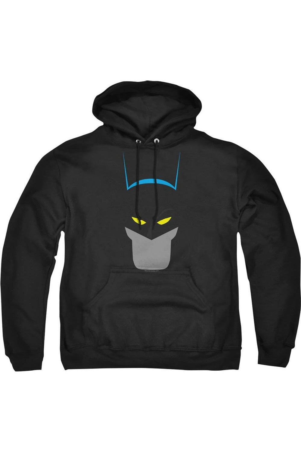 

Batman Simplified Adult Pull Over Hoodie / Толстовка с капюшоном Gildan, черный