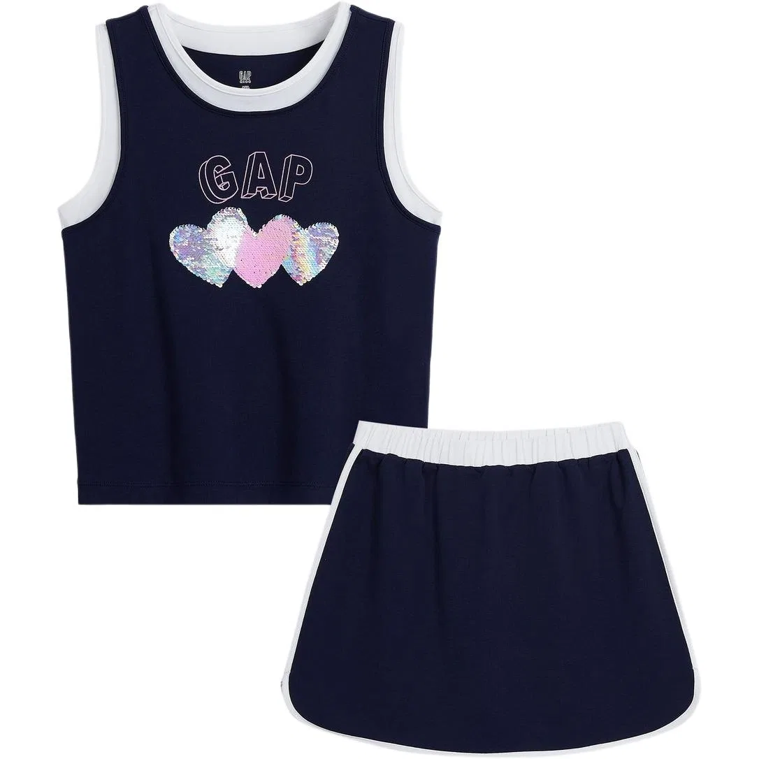 Детский костюм с юбкой GAP Marine Blue