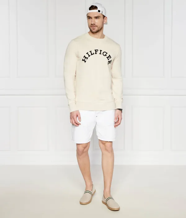 Арочная толстовка Regular fit Tommy Hilfiger, бежевый — фото 2