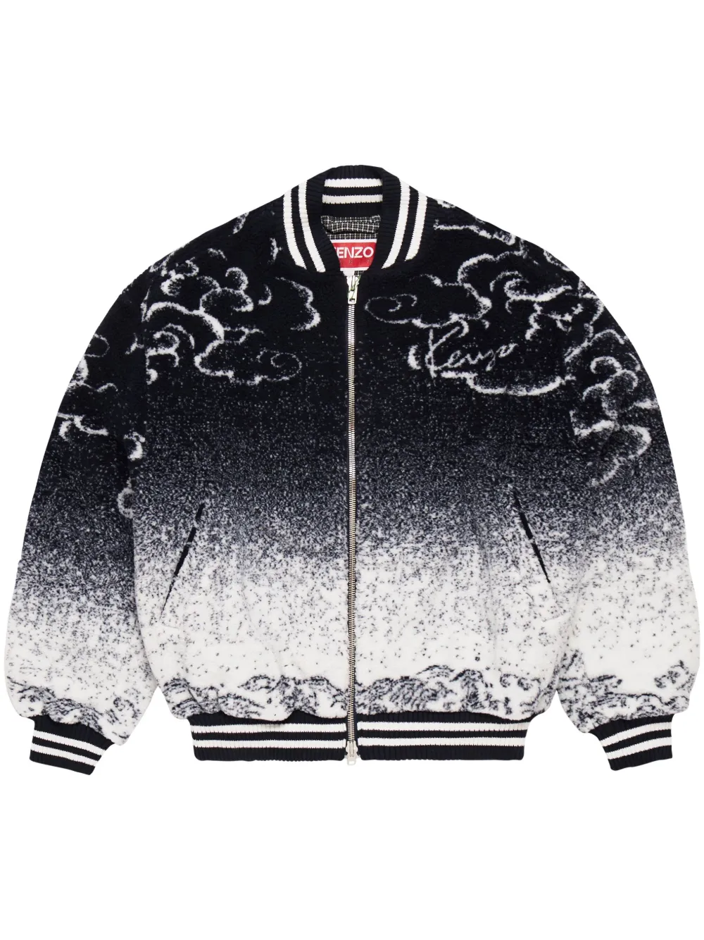 

Бомбер Cloud Tiger KENZO, синий